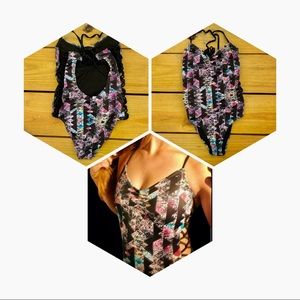 One-piece Cutout Bathing Suit